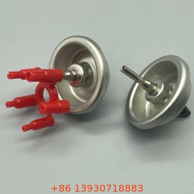 صمام إعادة تعبئة غاز ولاعة الهباء الجوي أداء موثوق به لإعادة تعبئة الغاز المحمول