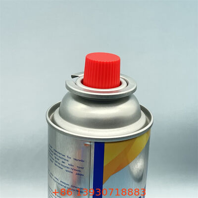 صمام الموقد الغازي المحمول ذو القبعة الحمراء عالية الرؤية لمحبي الهواء الطلق