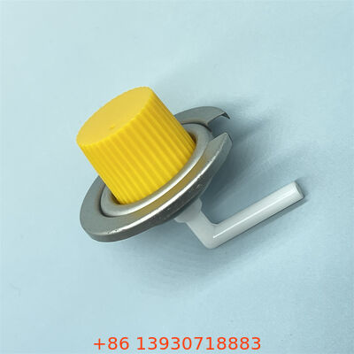 صمام موقد غاز البوتان الممتاز لمواقد التخييم المحمولة مع تحكم دقيق في التدفق وتعزيز السلامة