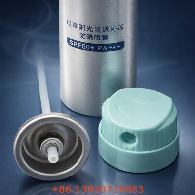 صمام المضخة المتميز لترطيب واقي الشمس إبعاد الضباب الترطيبي ، التطبيق السلس ، التغطية المستمرة