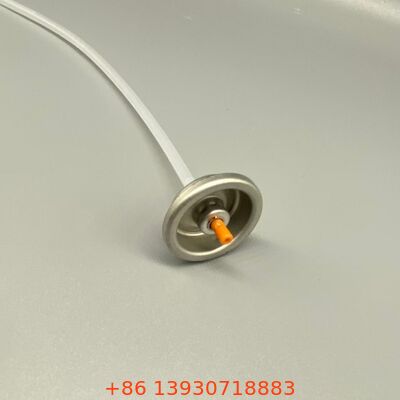 صمام رذاذ الهباء الجوي للشامبو الجاف مصمم لتوزيع الجسيمات الدقيقة