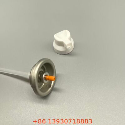 صمام رذاذ الهباء الجوي للشامبو الجاف مصمم لمنتجات تجديد الشعر بالبودرة والرذاذ