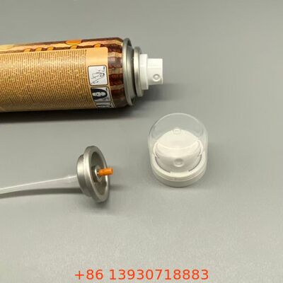 صمام رش الهباء الهوائي للشامبو الجاف مع فوهة ضباب فائقة الدقة لأداء خال من المخلفات وتشغيل 360 درجة