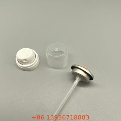 صمام رش الهباء الهوائي للشامبو الجاف مع فوهة ضباب فائقة الدقة لأداء خال من المخلفات وتشغيل 360 درجة