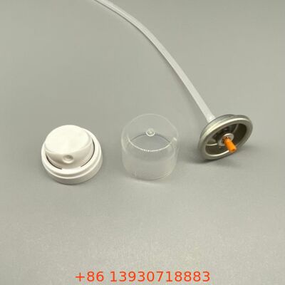 صمام رش الهباء الهوائي للشامبو الجاف مع فوهة ضباب فائقة الدقة لأداء خال من المخلفات وتشغيل 360 درجة