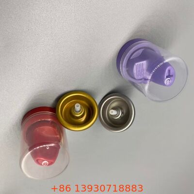 صمام الألومنيوم المقلوب مع الختم الآمن ووظيفة 360 درجة للتصميم المهني