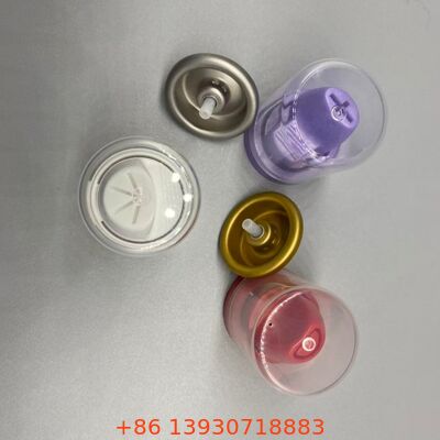 صمام بخاخ أيروسول مقاوم للتآكل من الألومنيوم مع وظيفة 360 درجة لموس الشعر