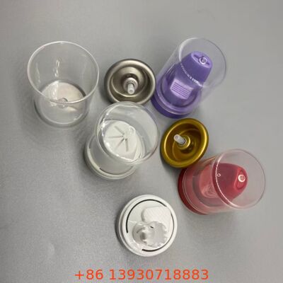 صمام رش الهباء الهوائي المعاكس لموس الشعر مع مقاومة للتآكل ووظيفة 360 درجة