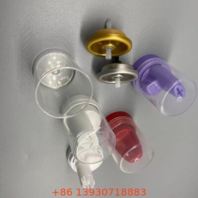 صمام رذاذ الألومنيوم المقلوب للشعر مع نظام توزيع مقاوم للتآكل 360 درجة