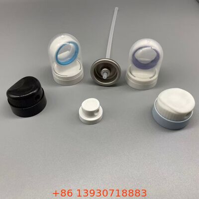 صمام واقي الشمس بالهواء مع فوهة مقاومة للفس، ختم مضاد للانسكاب، وتشغيل 360 درجة لمنتجات رش الشمس