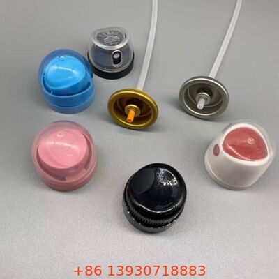 صمام رش الجسم المزيل المقاوم للتسرب ومقاوم للتسرب مع تكنولوجيا توزيع 360 درجة ومناسب عالمي لعلب الألومنيوم القياسية