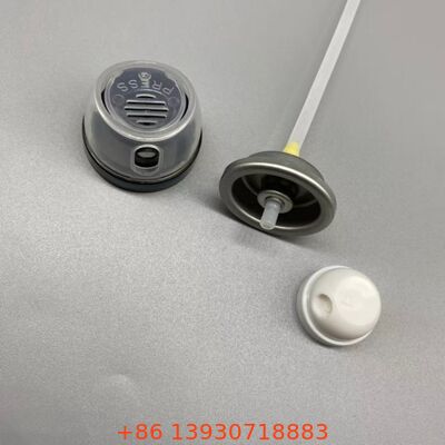 صمام رش الجسم المقاوم للتسرب والسد مع تكنولوجيا توزيع 360 درجة ومتكيف عالمي مع علب الألومنيوم القياسية