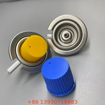 صمام غازي للفرن الخارجي من الدرجة الصناعية بطول 1 بوصة مع غطاء أمان أحمر