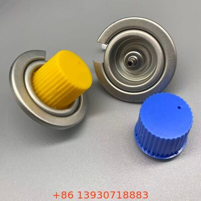 صمام غازي للفرن الخارجي من الدرجة الصناعية بطول 1 بوصة مع غطاء أمان أحمر