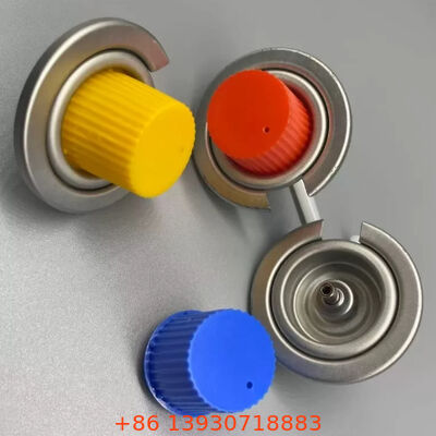 صمام غاز بيوتان مقاوم للتسرب مقاس 1 بوصة مع هيكل من الصفيح لتوزيع دقيق