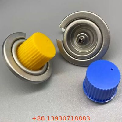 صمام غازي للفرن الخارجي من الدرجة الصناعية بطول 1 بوصة مع غطاء أمان أحمر