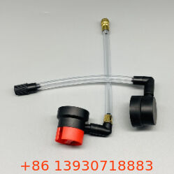 صمام ضخ الإطارات النحاسية الثقيلة مع تصميم قفل آمن ومكونات مطاطية معززة