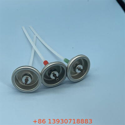 صمام بخاخ معدني بقطر 1 بوصة مع جرعة دقيقة مقاومة للمواد الكيميائية للمستحضرات الصيدلانية ومستحضرات التجميل