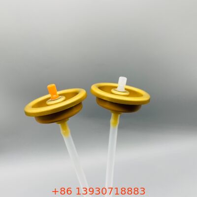 صمام الأيروسول الدقيق لرذاذ الجسم مع تصميم مضاد للتسرب ، ربيع الفولاذ المقاوم للصدأ ، وطول أنبوب الغطس القابل للتخصيص