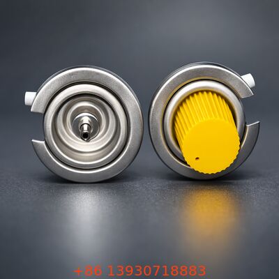 صمام إعادة ملء بوتان من الصفيحة بدقة 1 بوصة للتوزيع المستقر