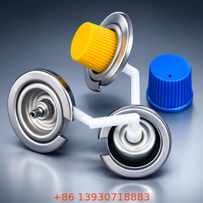 صمام إعادة تعبئة البيوتان من الصفيح مقاس 1 بوصة لإطلاق الوقود المتحكم فيه