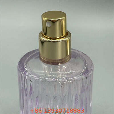مضخة العطور من الألومنيوم المتطاطي ، فوهة رش العطور المعدنية لقنينة العطور التجميلية