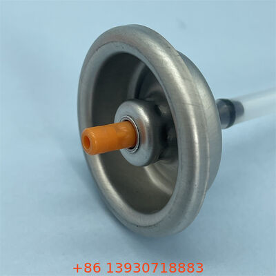 صمام أيروزول دائم مع تحكم دقيق في الرذاذ، تصميم مضاد للانسكاب، ومحرك إرغونومي لعلب الرذاذ للأحذية