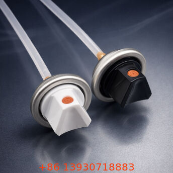 مجموعة صمام الطلاء الذكورية الملوّنة مسبقًا مع إغلاق محسن