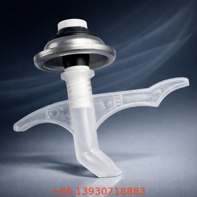 صمام رغوة بولي يوريثان بوصة واحدة مع أنبوب غمس ممتد وهيكل من الصفيح لتوزيع الرغوة المضغوطة