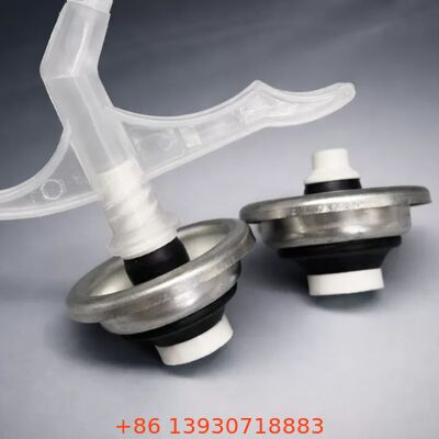 صمام رغوة PU بطول 1 بوصة مع أنبوب غمر ممتد وبناء من الصفيحة الخشبية للتوزيع المستقر