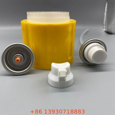 صمام تنظيف الرغوة الثقيلة مع غطاء فرشاة التنظيف لرعاية السجاد والمقاعد