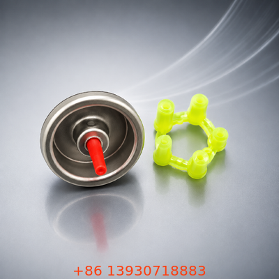 صمام إعادة تعبئة غاز الولاعات لعبوات إعادة تعبئة البوتان بتصميم دقيق وتوافق شامل وهيكل متين