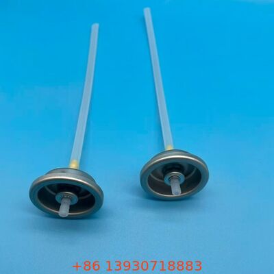 One Hole or Two Hole Aerosol Valve with Buna Neoprene Butyl Inner Gasket for -20°C to 60°C Deodorant Body Spray Valve Systems