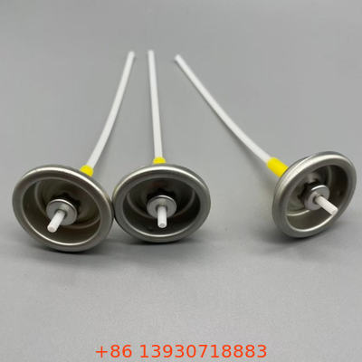 1-Inch Precision-Dose Aerosol Valve System with Interchangeable Stem and Actuator for Metered Dispensing