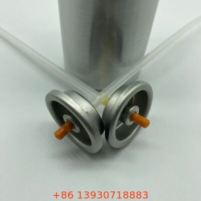 Customized Shaving Foam Aerosol Valve with One-Hand Ergonomic Trigger and Anti-Clogging Channel for High-Volume Filling Lines