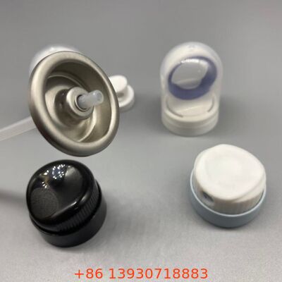 صمام واقي الشمس بالهواء مع فوهة مقاومة للفس، ختم مضاد للانسكاب، وتشغيل 360 درجة لمنتجات رش الشمس