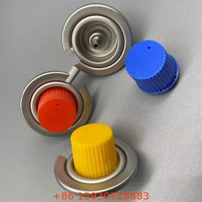 صمام غاز البيوتان من الصفيح المقاوم للتسرب بدقة 1 بوصة للمواقد المحمولة والمشاعل